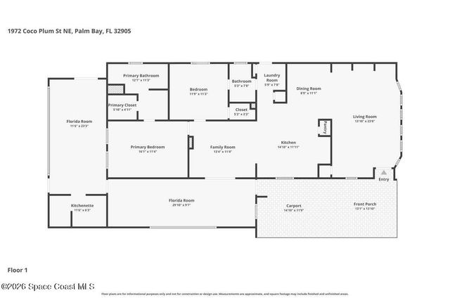 1972 Coco Plum Street NE, Palm Bay, FL 32905