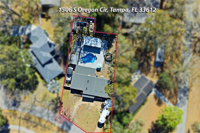 1506 S OREGON CIRCLE, Tampa, FL 33612