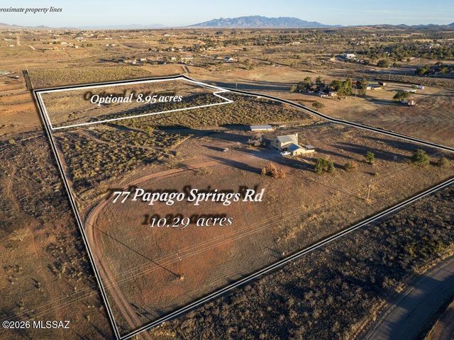 77 Papago Springs Road, Sonoita, AZ 85637