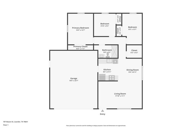707 Mason ST, Leander, TX 78641