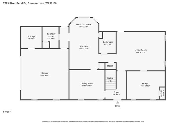 7729 RIVER BEND DR, Germantown, TN 38138