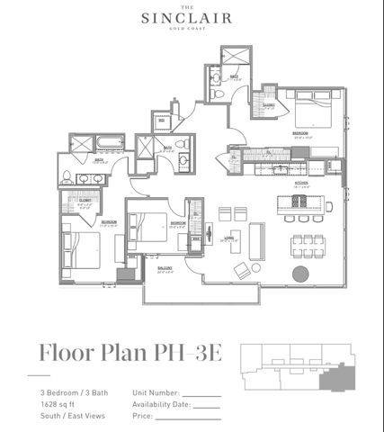 1201 N LaSalle Street 3303, Chicago, IL 60610