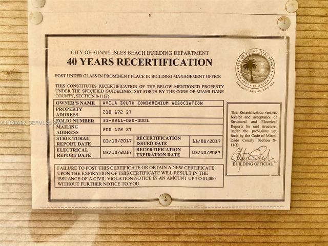 210 172nd St 226, Sunny Isles Beach, FL 33160