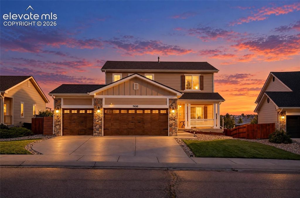 7490 Creekfront Drive, Fountain, CO 80817 — exterior