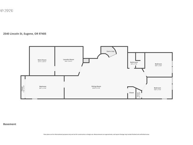 2540 LINCOLN St, Eugene, OR 97405