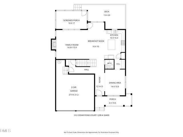 312 Cedar Pond Court, Knightdale, NC 27545