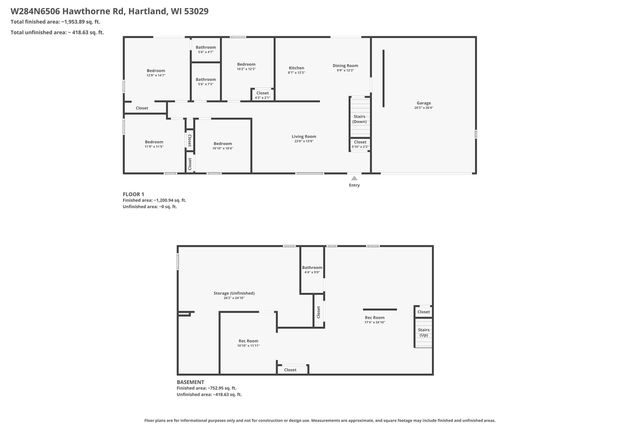 W284N6506 Hawthorne ROAD, Hartland, WI 53029