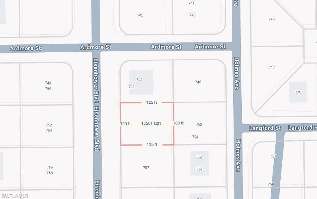 753/755 Eisenhower BLVD, LEHIGH ACRES, FL 33974 — exterior
