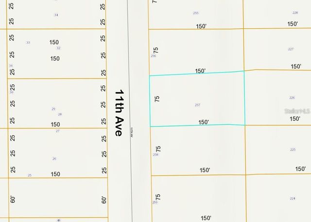 lot 257 11TH AVENUE, Deland, FL 32724