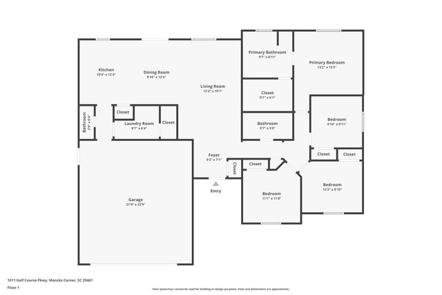 1011 Golf Course Parkway, Moncks Corner, SC 29461