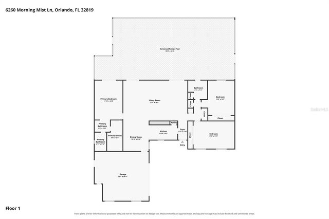 6260 MORNING MIST LANE, Orlando, FL 32819