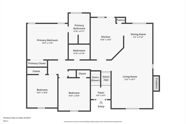 140 Mt Tabor Court, Dallas, GA 30157