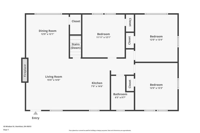 45 Windsor Drive, Hamilton, OH 45013