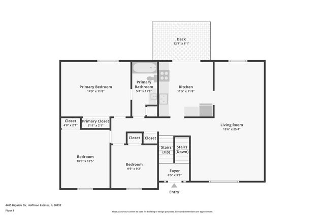 4485 BAYSIDE Circle, Hoffman Estates, IL 60192