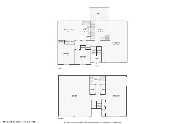 4485 BAYSIDE Circle, Hoffman Estates, IL 60192