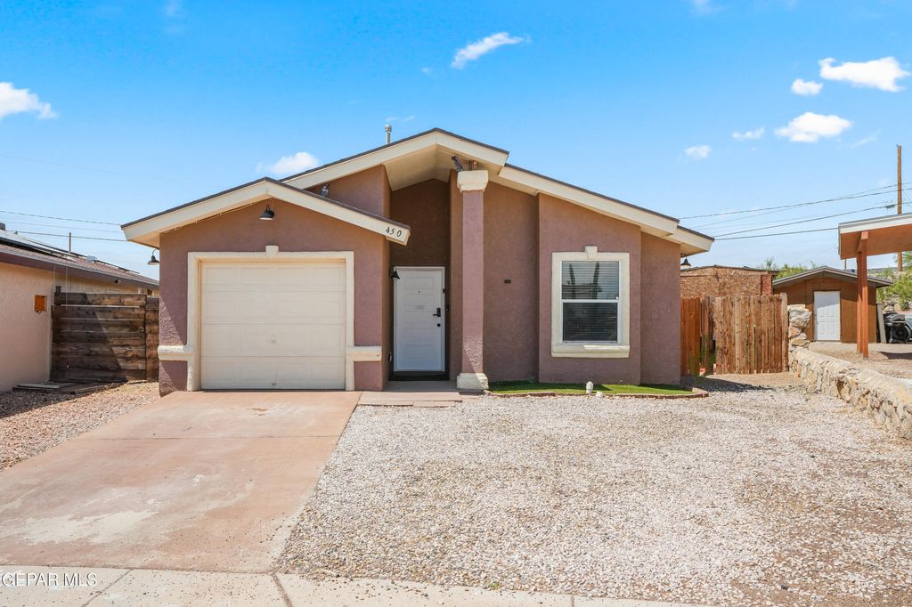450 SUNRISE HILLS Drive, El Paso, TX 79928