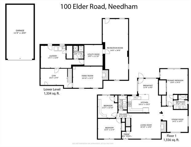 100 Elder Road, Needham, MA 02494