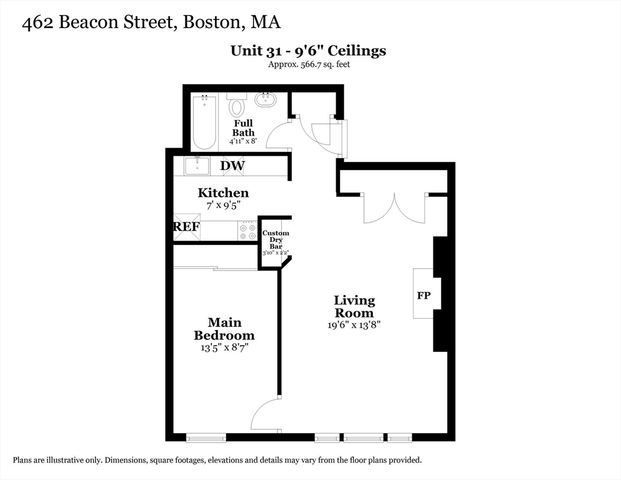 462 Beacon St 31, Boston, MA 02115