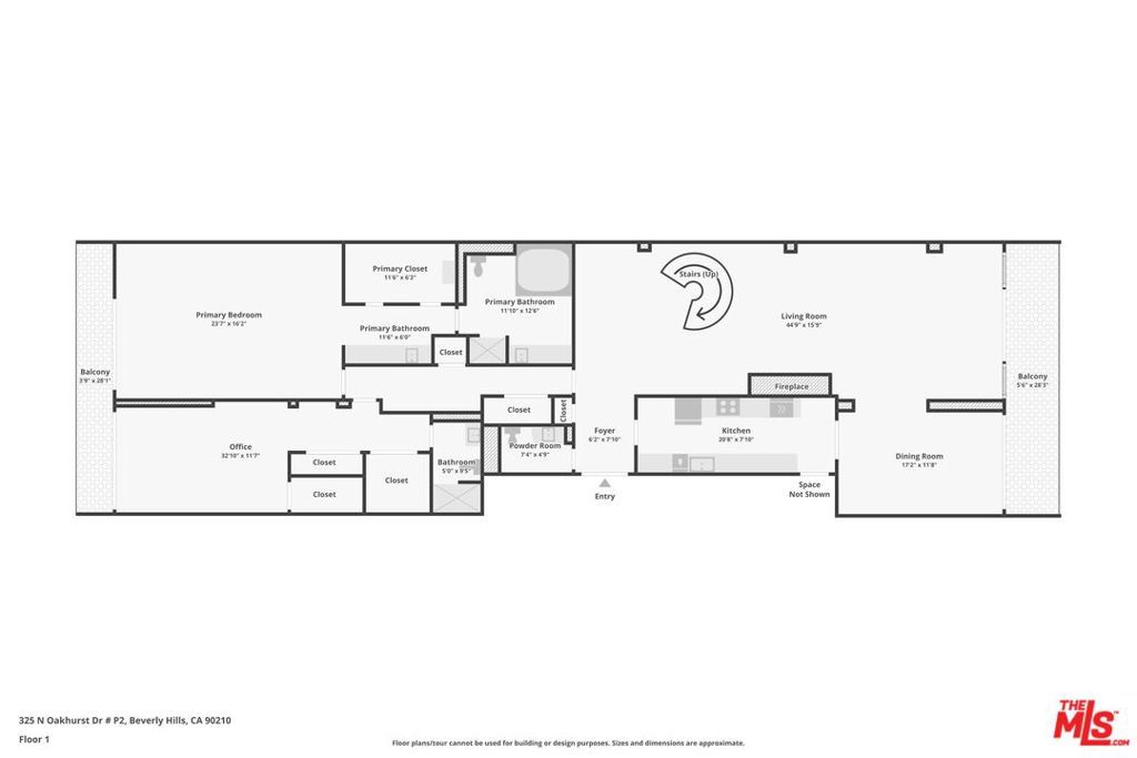 Image 65 of property listing at 325 N Oakhurst Drive PH2, Beverly Hills, CA 90210