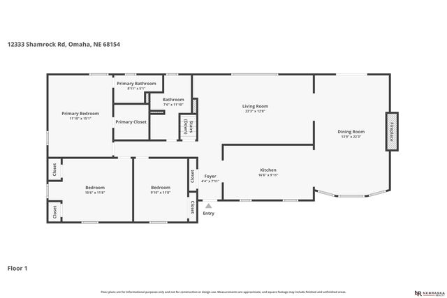 12333 Shamrock Road, Omaha, NE 68154