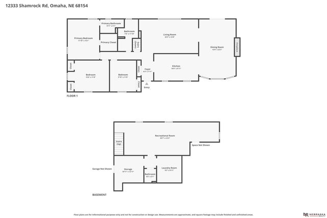 12333 Shamrock Road, Omaha, NE 68154