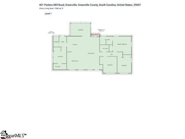 601 Parkins Mill Road, Greenville, SC 29607