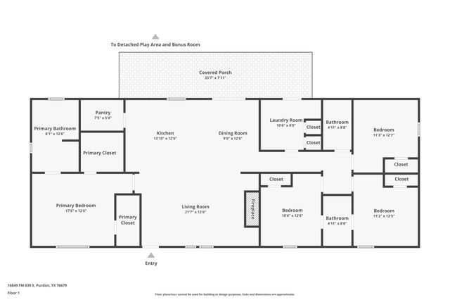 16849 Fm 639 RD E, Dawson, TX 76679