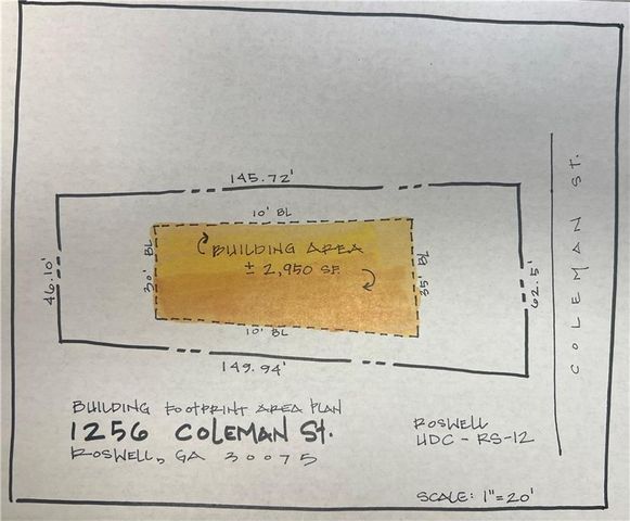 1256 Coleman Street, Roswell, GA 30075