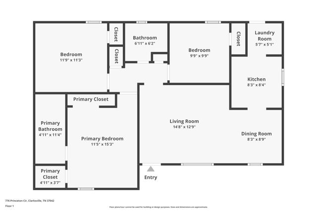 776 Princeton Cir, Clarksville, TN 37042