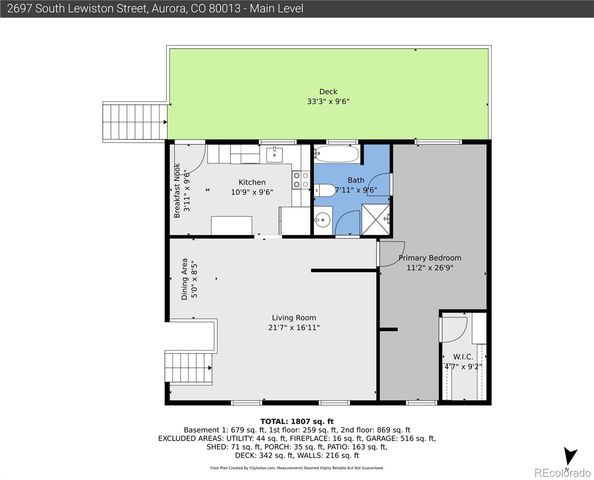 2697 S Lewiston Street, Aurora, CO 80013