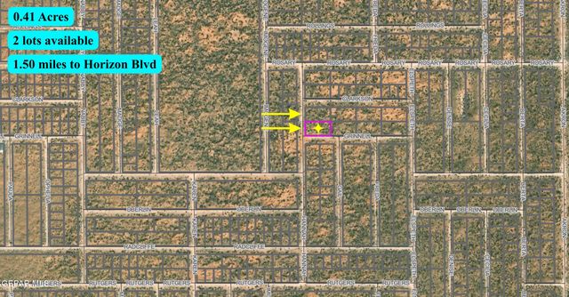 TBD Grinnell Avenue, Horizon City, TX 79928