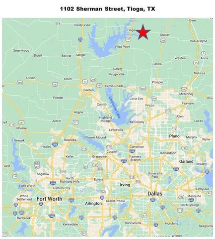 1102 Sherman Street, Tioga, TX 76271