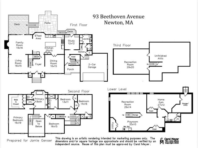 93 Beethoven Ave, Newton, MA 02468