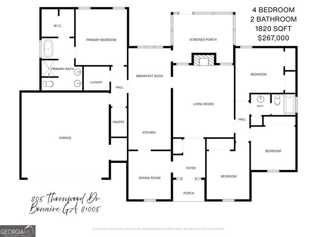 305 Thornwood Drive, Bonaire, GA 31005