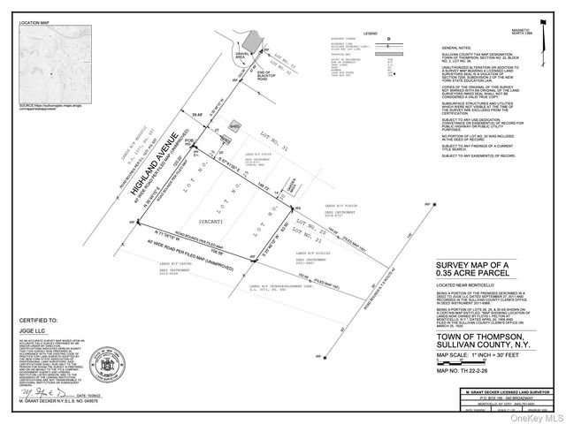 Highland Avenue, Monticello, NY 12701