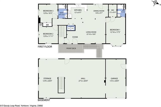 617 Dandy Loop RD, Yorktown, VA 23692