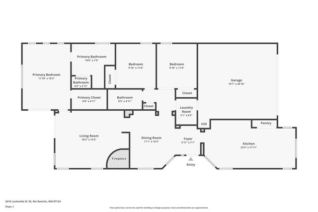 3416 Lockerbie Drive SE, Rio Rancho, NM 87124