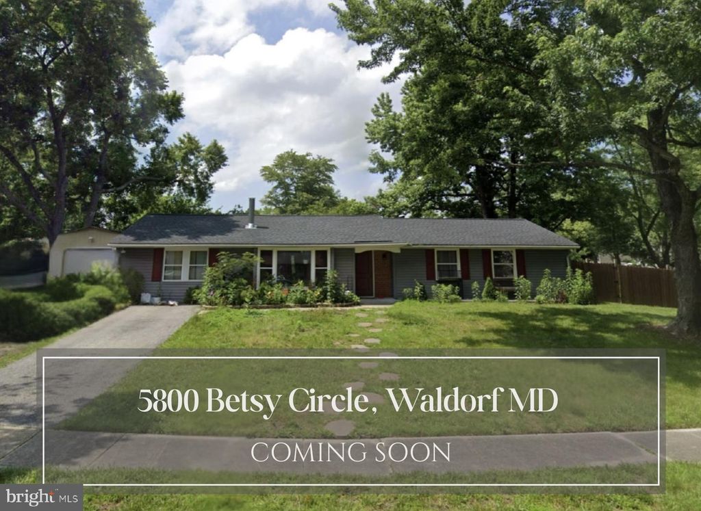 5800 BETSY CIR, Waldorf, MD 20601