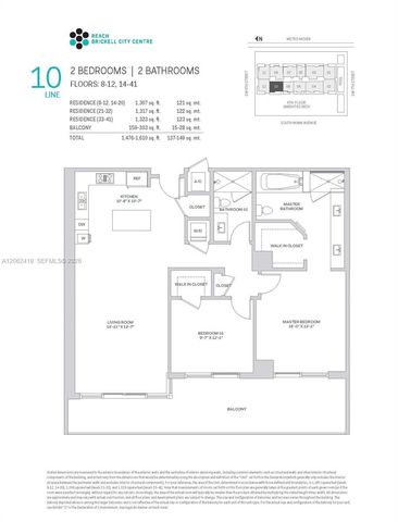 68 SE 6th St 910, Miami, FL 33131