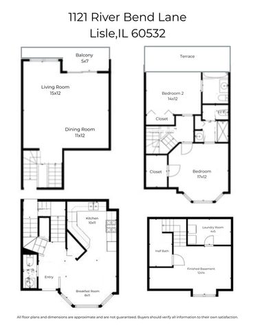 1121 River Bend Lane, Lisle, IL 60532