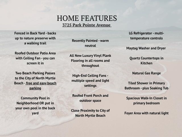 3725 Park Pointe Ave., Little River, SC 29566