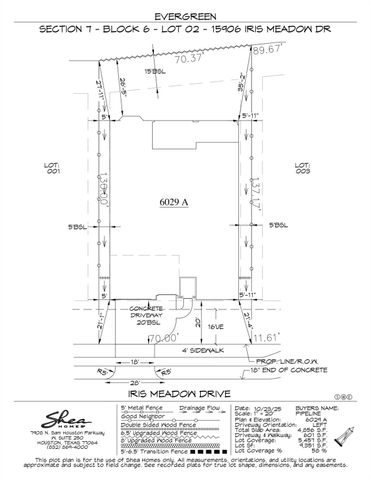 15906 Iris Meadow Drive, Conroe, TX 77302