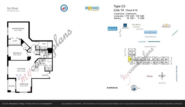 511 SE 5th Ave 1414, Fort Lauderdale, FL 33301