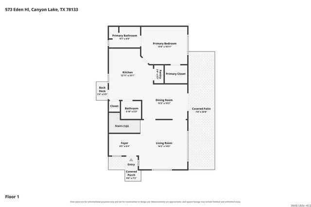 573 EDEN HL, Canyon Lake, TX 78133
