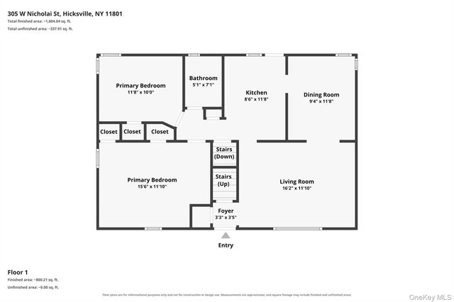 305 W Nicholai Street, Hicksville, NY 11801