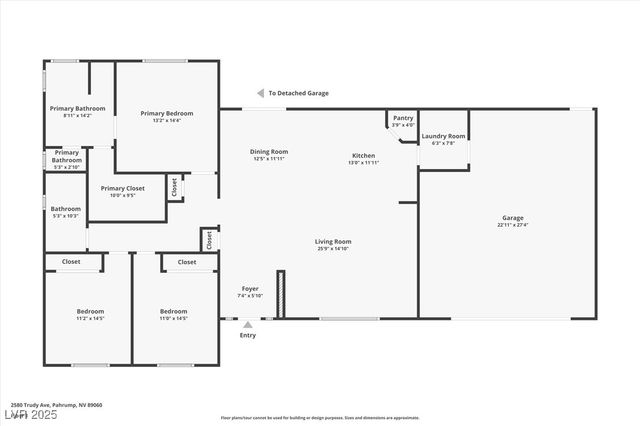 2580 Trudy Avenue, Pahrump, NV 89060