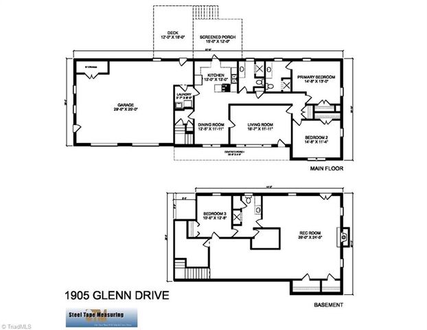 1905 Glenn Drive, Reidsville, NC 27320