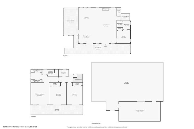 831 Hammocks Way, Edisto Island, SC 29438