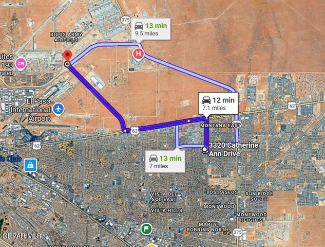 3320 CATHERINE ANN Drive, El Paso, TX 79936