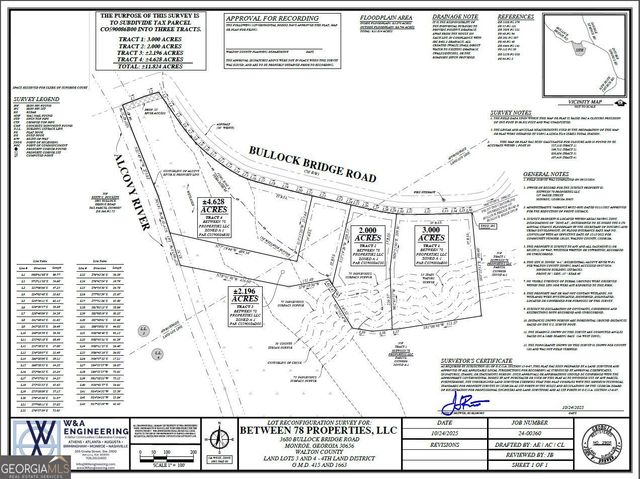 0 Bullock Bridge Road TRACT 3, Monroe, GA 30656